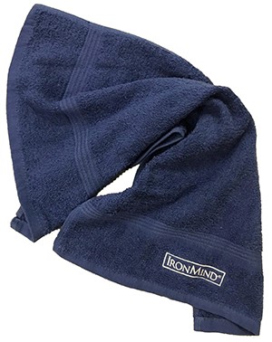 IronMind Royal Blue Gym Towel 16 x 27