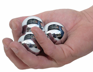 Dexterity Balls Level I (chrome) - Set of 3