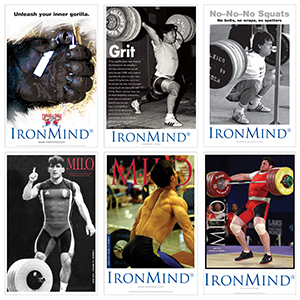 Any 6 IronMind/MILO Posters - Your Choice!