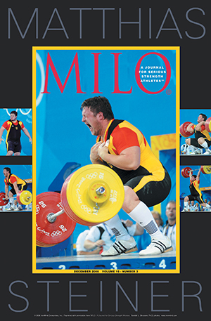 Olympic gold weightlifter Matthias Steiner - Strossen  photo